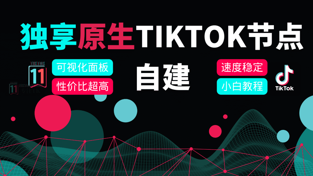搭建自己的专属独享TikTok节点—国际版抖音节点搭建教程-TikTok11