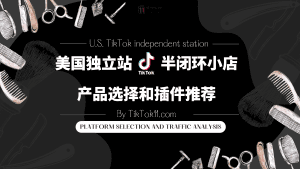 TikTok美国独立站半闭环小店教程之产品选择和插件推荐-TikTok11