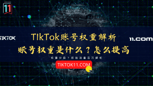 什么是TikTok账号权重？如何提高TikTok账号权重？-TikTok11