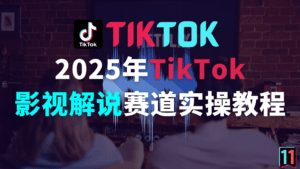 2025年tiktok影视解说赛道实操教程-TikTok11